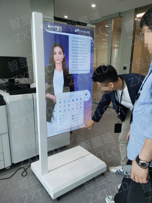 OLED transparent all-in-one