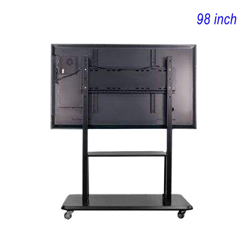 Tabla inteligente con pantalla táctil de 98 pulgadas, presentación interactiva 4K Tabla blanca electrónica con sistema dual