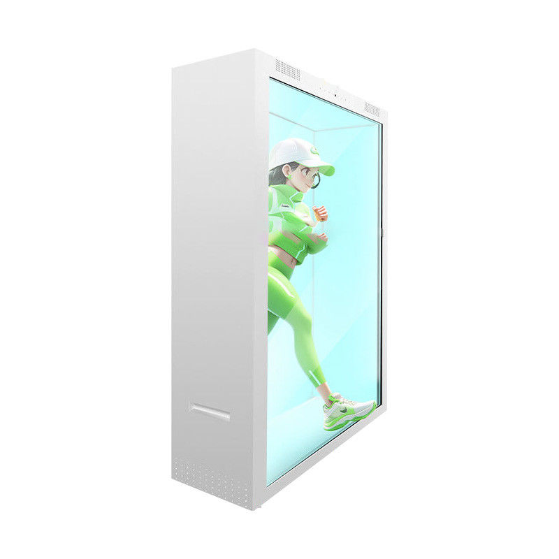 Develop A Custom 98-inch 4K Transparent LCD Showcase Cabinet For Large Exhibits