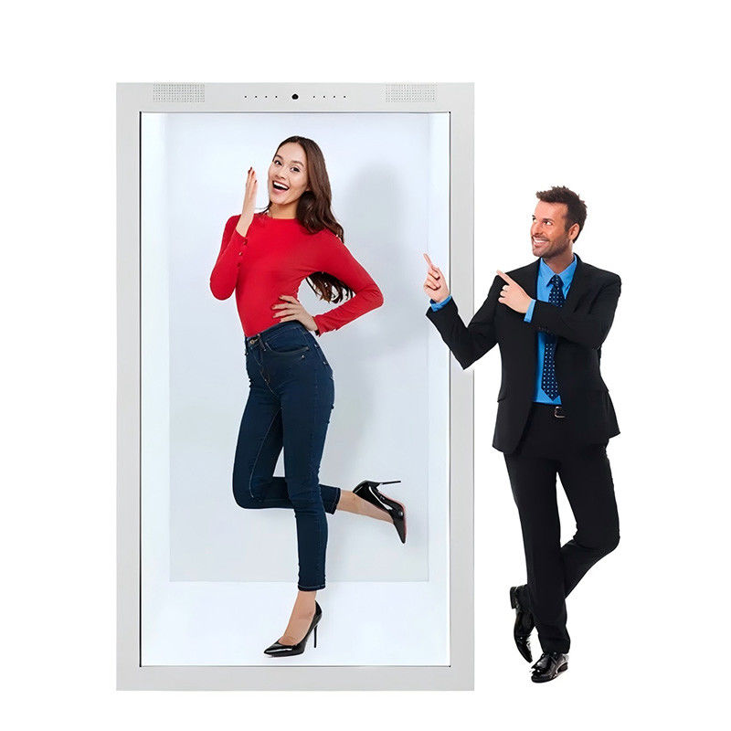 Develop A Custom 98-inch 4K Transparent LCD Showcase Cabinet For Large Exhibits