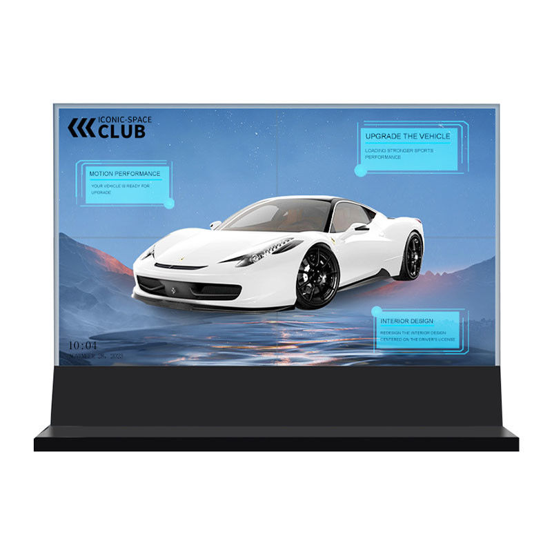 2×2 Splicing 55 Inch Full HD Touch Transparent OLED Display – See-Through Digital Signage Video Wall