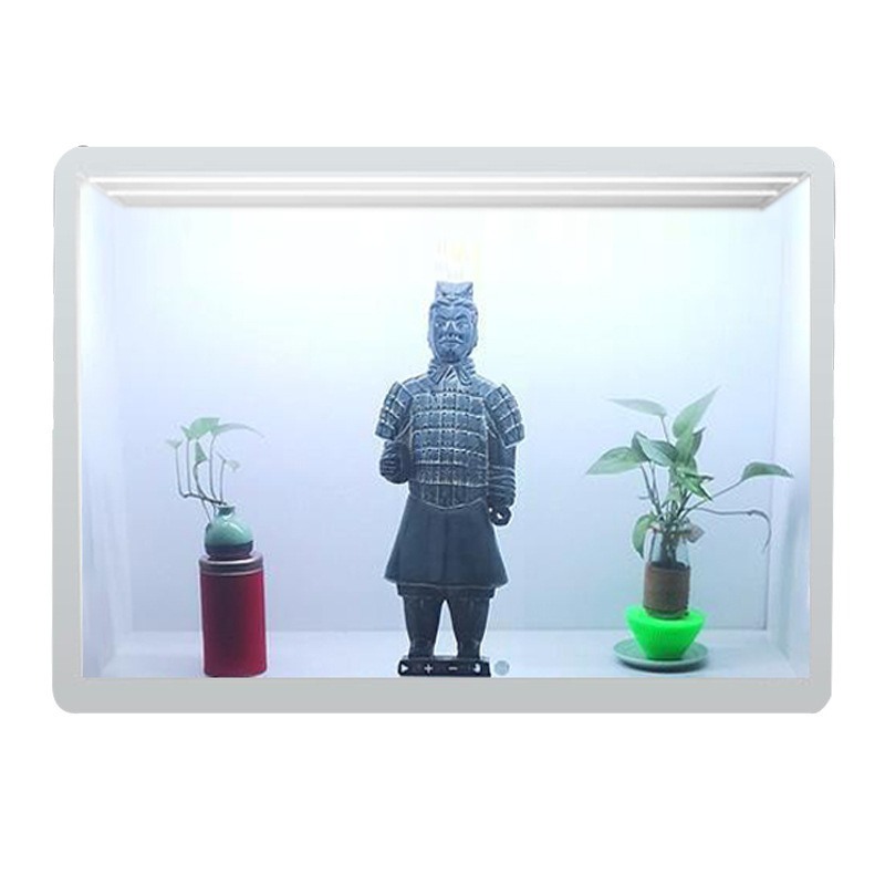 Create An Interactive Display For Samples And Collectibles With A 27-inch Touch Transparent LCD Showcase.