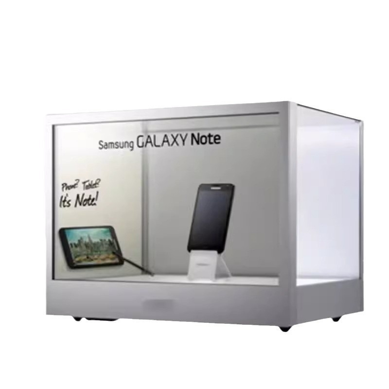 Create An Interactive Display For Samples And Collectibles With A 27-inch Touch Transparent LCD Showcase.