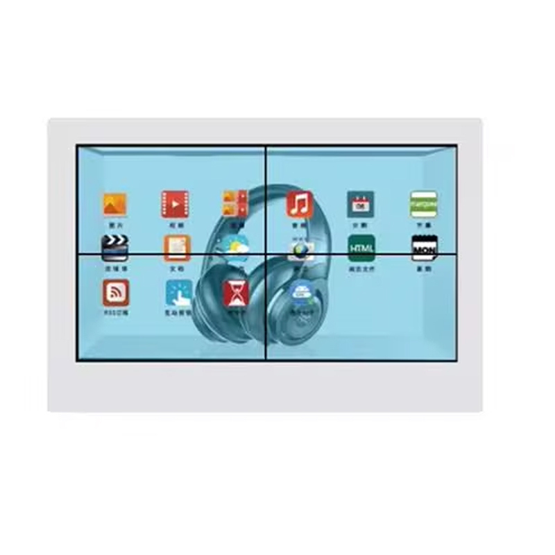 55-inch Interactive Transparent LCD Showcase For Jewelry Watches Cosmetics And Premium Retail.