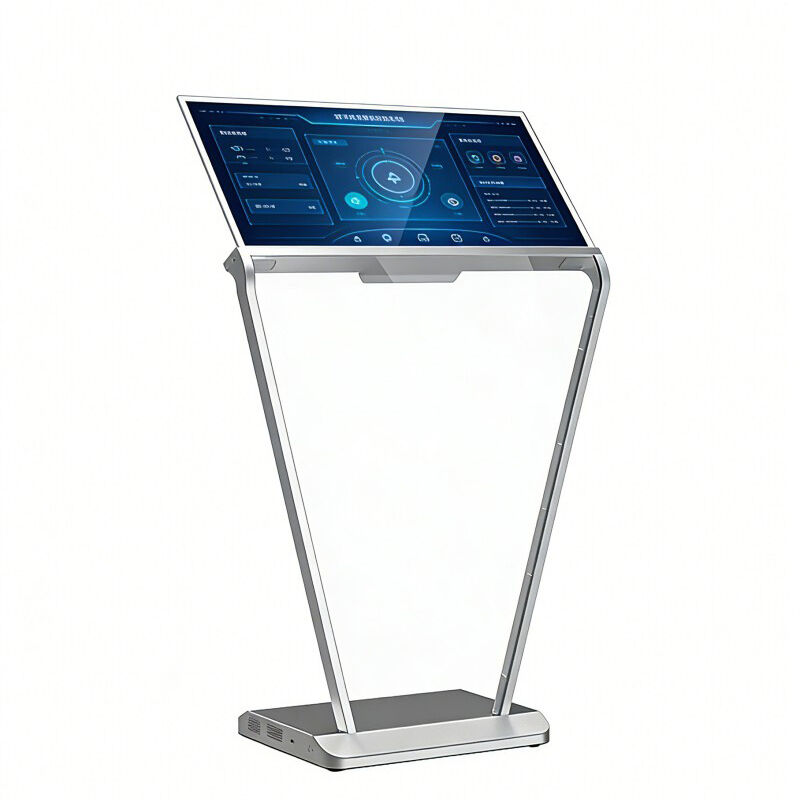 Affichage d'information OLED interactif transparent de 30 pouces pour les systèmes d'expérience des visiteurs intelligents