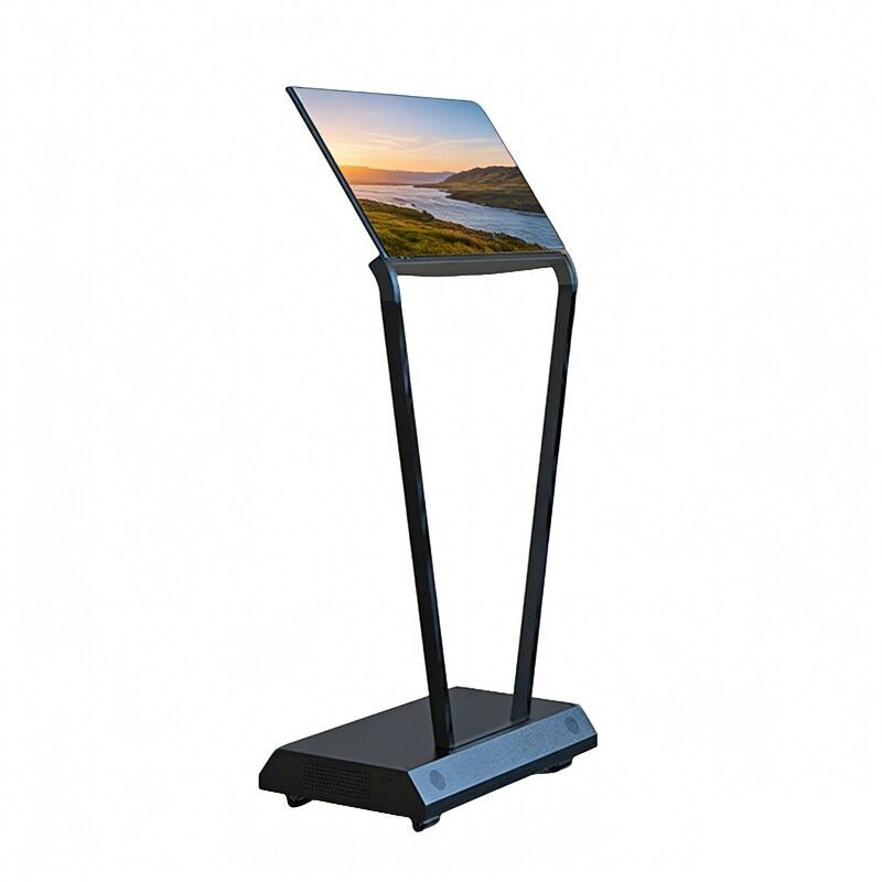 30-Inch All-in-One Touch Screen Interactive OLED Display Kiosk Transparent Information Kiosk