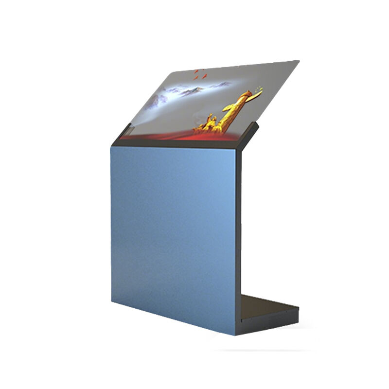 30 Inch Super Slim Oled Exhibition Display Digital Signage Double Sided Transparent Display Stand