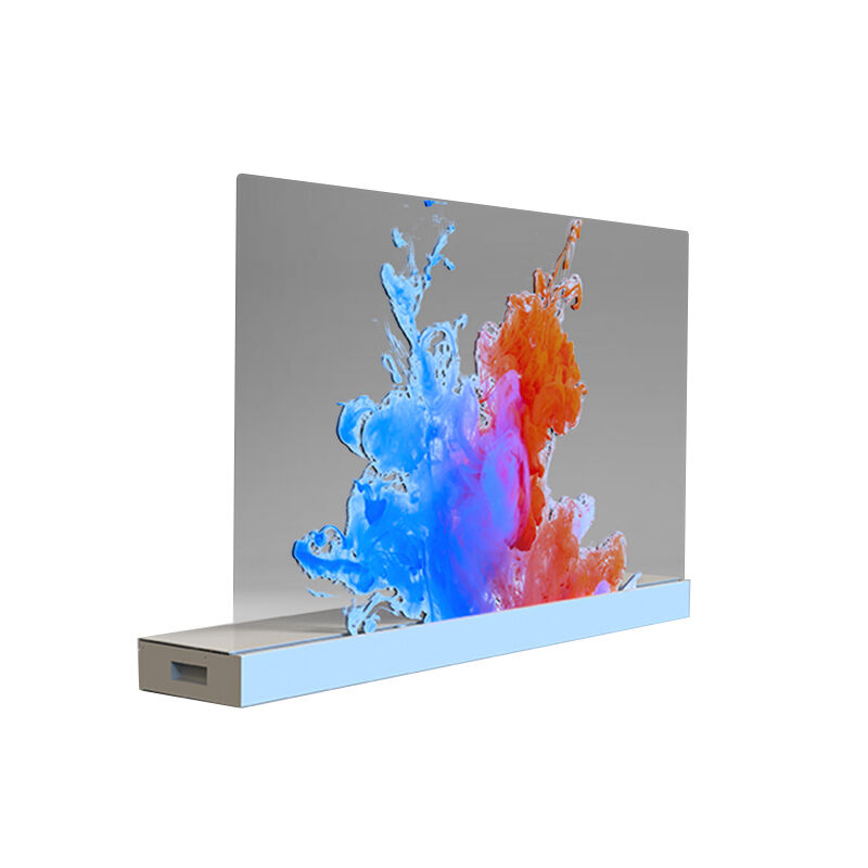 55 Inch 2K OLED transparent oled display buy Indoor with Touch for Animated Content