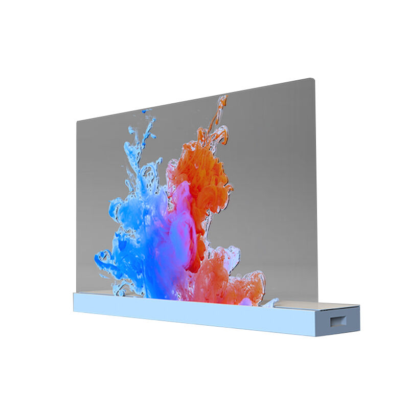 55 Inch 2K OLED transparent oled display buy Indoor with Touch for Animated Content