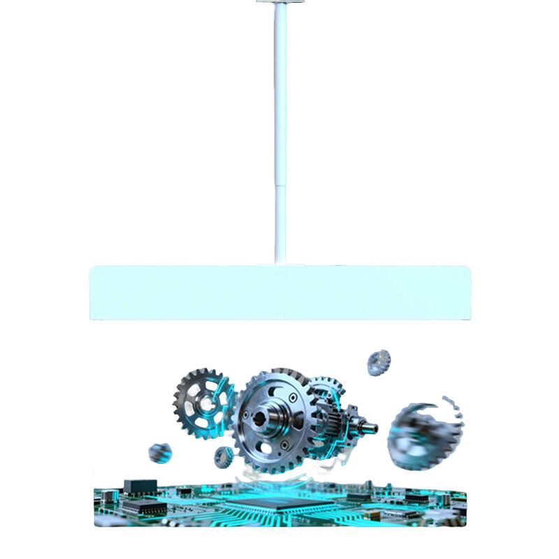 55-inch Hanging OLED Transparent Display Unit with 10-Point Capacitive Touch 10-Bit Color Indoor Use for Advertising