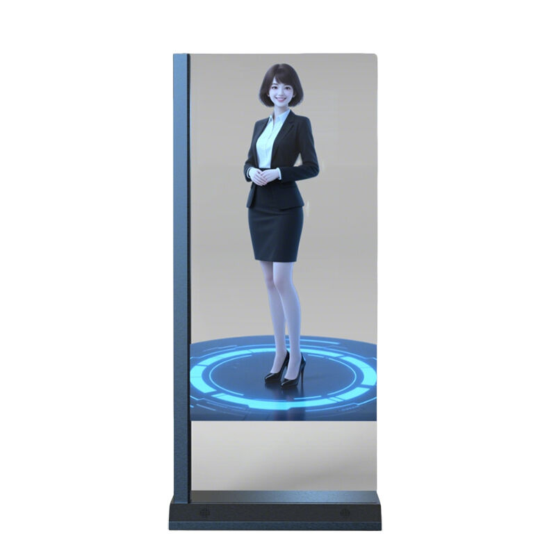 55-inch Touch Ultra Thin floor-to-ceiling L-shaped transparent oled screen