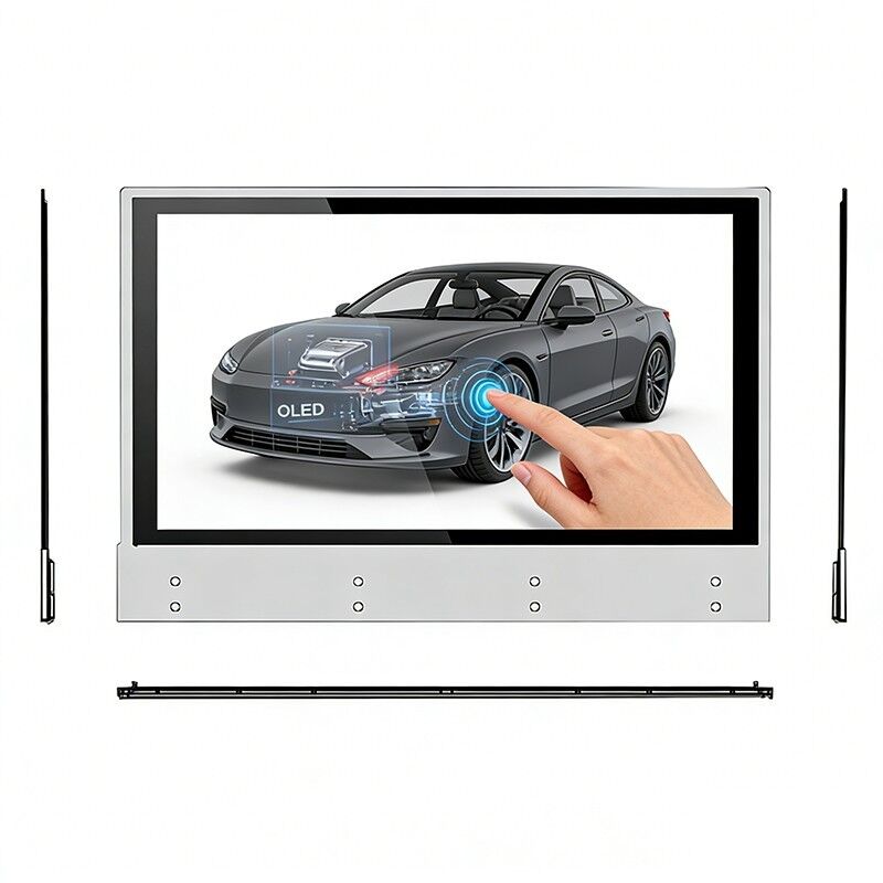 Écran tactile OLED transparent intégré de 55 pouces pour le commerce de détail intelligent et l'affichage interactif