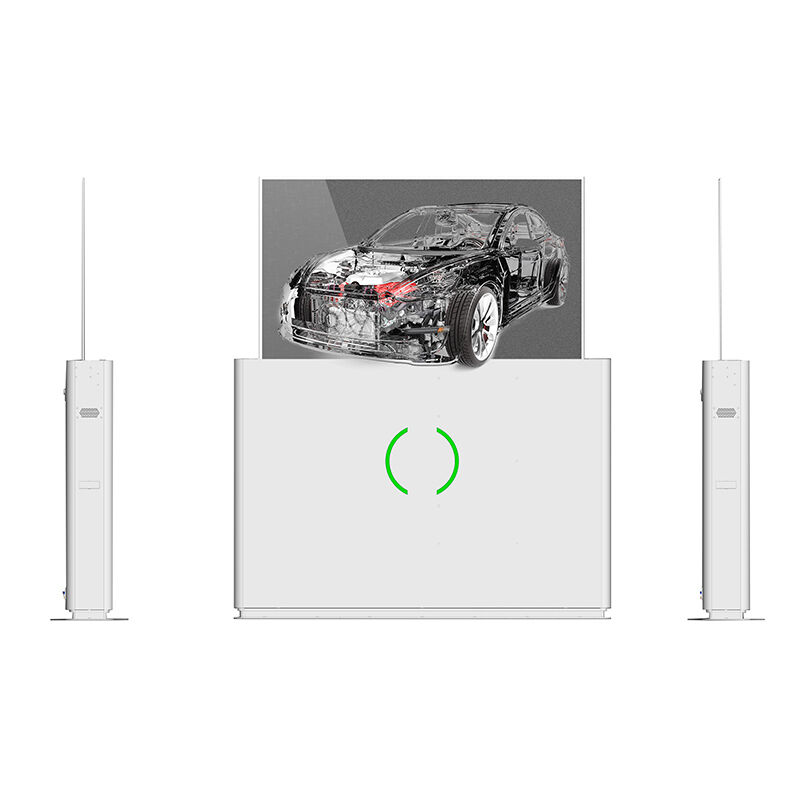 Affichage OLED transparent souple et soulevable de 55 pouces pour les espaces commerciaux intelligents et interactifs