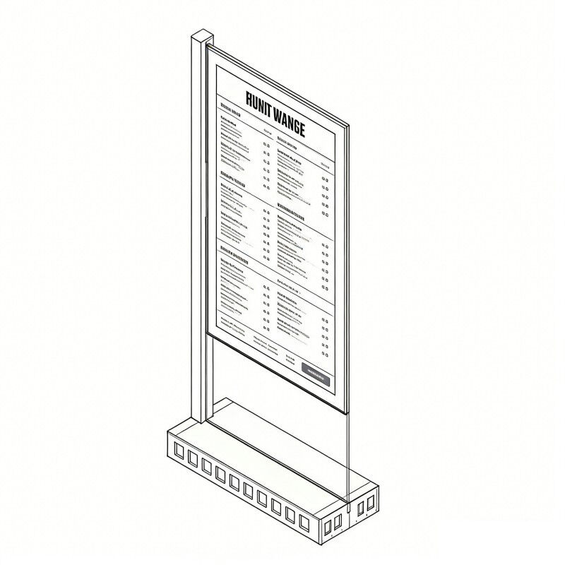 77 inch High Quality Transparent OLED Touch Screen Display for Outdoor Retail Storefronts Museums Showrooms Exhibitions Direct