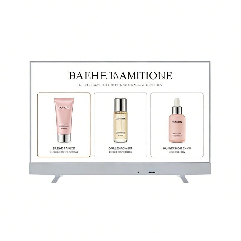 Affichage OLED transparent pour affichage numérique interactif