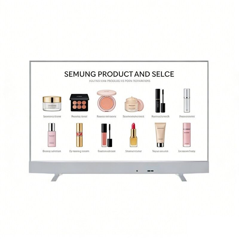 Affichage OLED transparent pour affichage numérique interactif