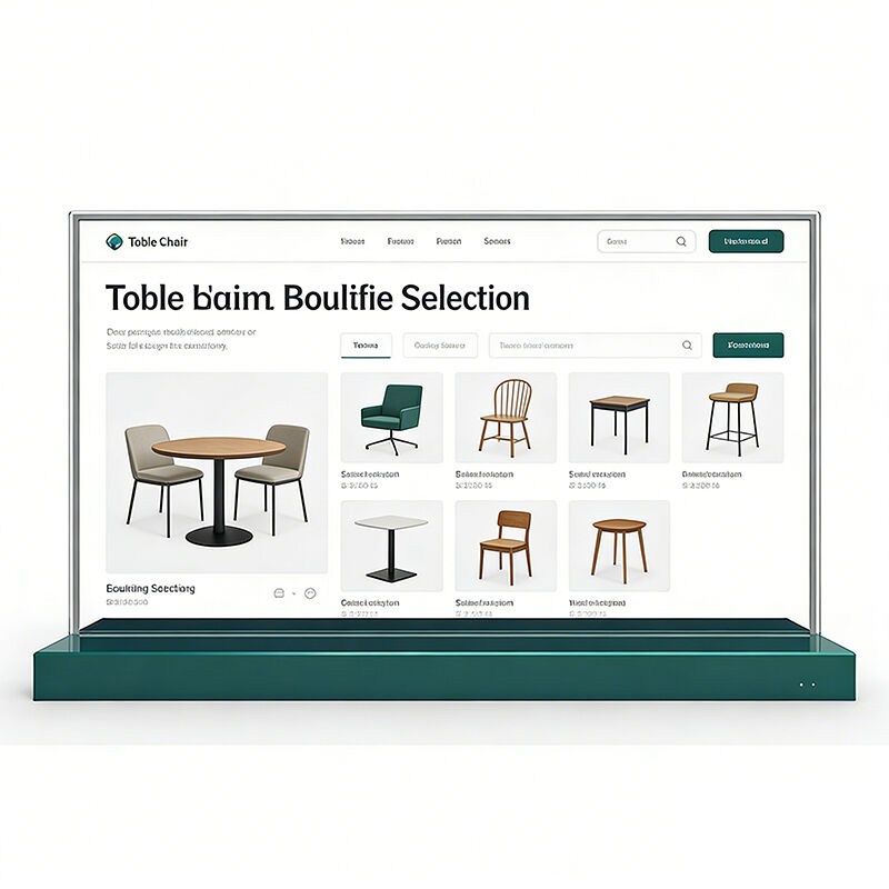 30 Inch Ultra-thin Transparent HD 4K Oled 1920 * 1080 transparent oled touch screen