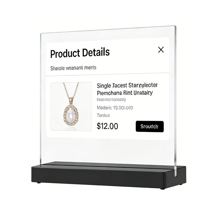 77 Inch Interactive 3D Touch Transparent OLED Screen Multi Colors for Supermarkets and Exhibitions