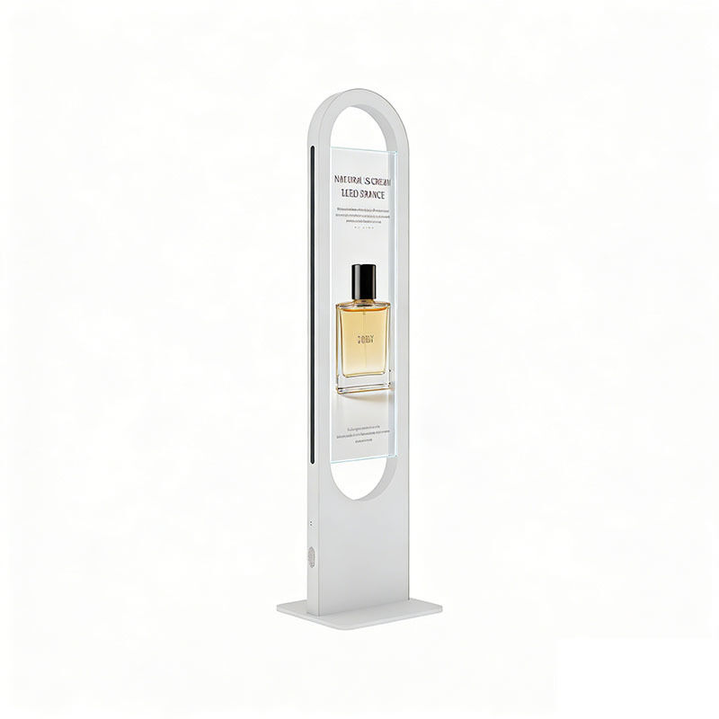 48 Inch Custom Shell See Through Screen 500 Nits U-shaped floor-standing transparent oled display buy