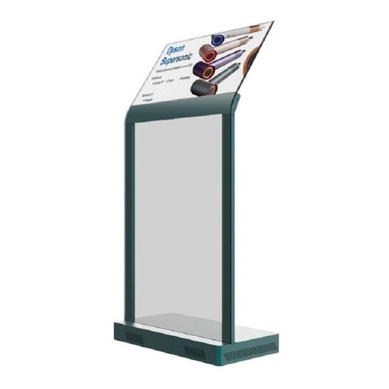 30 Inch Glass OLED Display Window Advertising Player Ultra-thin Double-sided OLED Transparent Display Stand TouchScreen