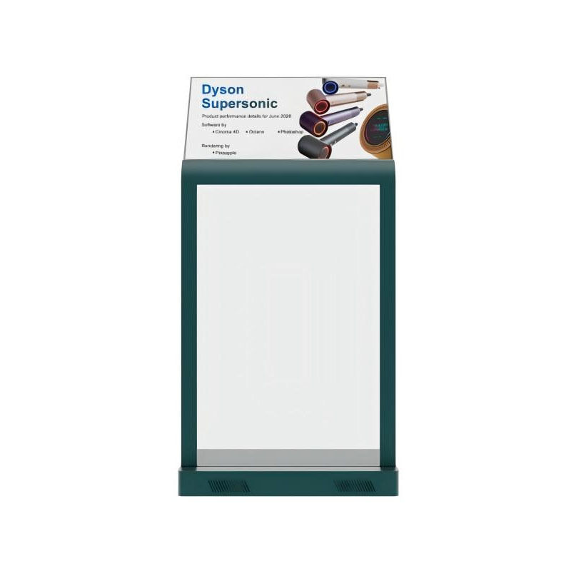 30 pouces Ultra-mince double face de verre OLED affichage de fenêtre de publicité lecteur pour les espaces de vente au détail et commerciaux premium