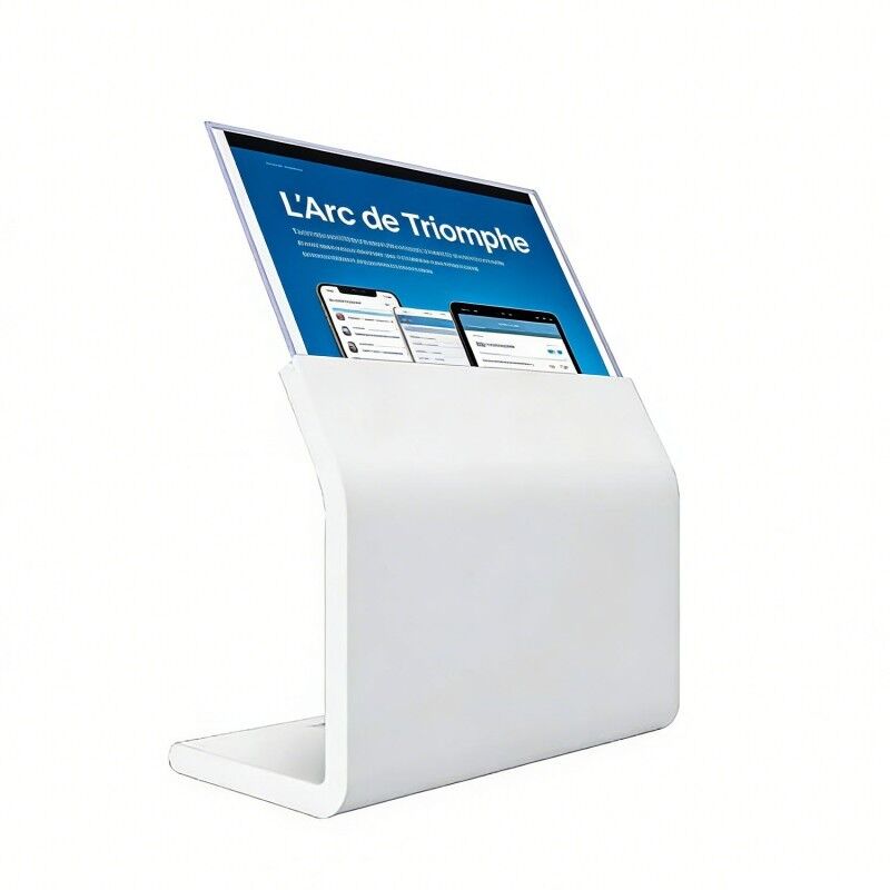 55 Inch 2K Resolution Ultra-Clear Transparent OLED Screen for Stunning Digital Real Estate Inquiry Kiosk