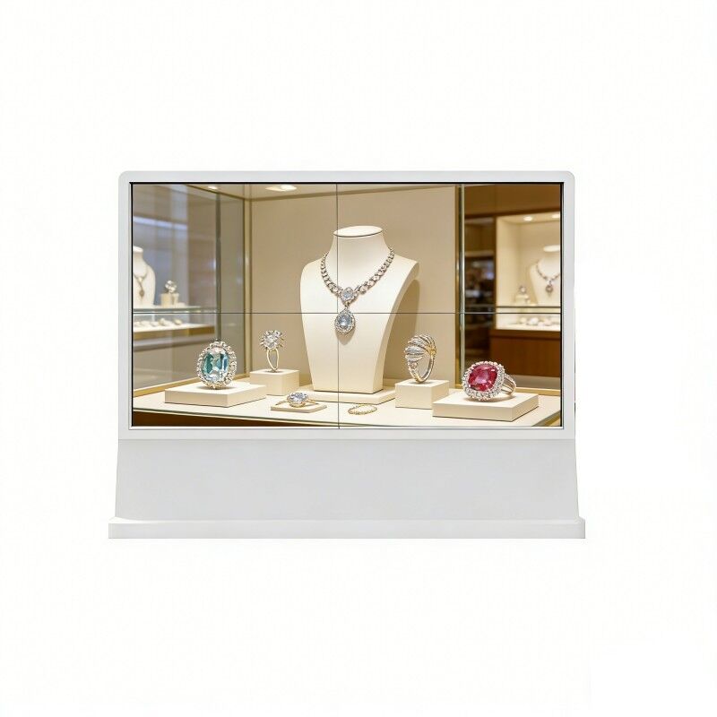 Hot Sale Digital Sign 55 Inch Ultra-thin High-definition 2x2 spliced Transparent OLED Screen