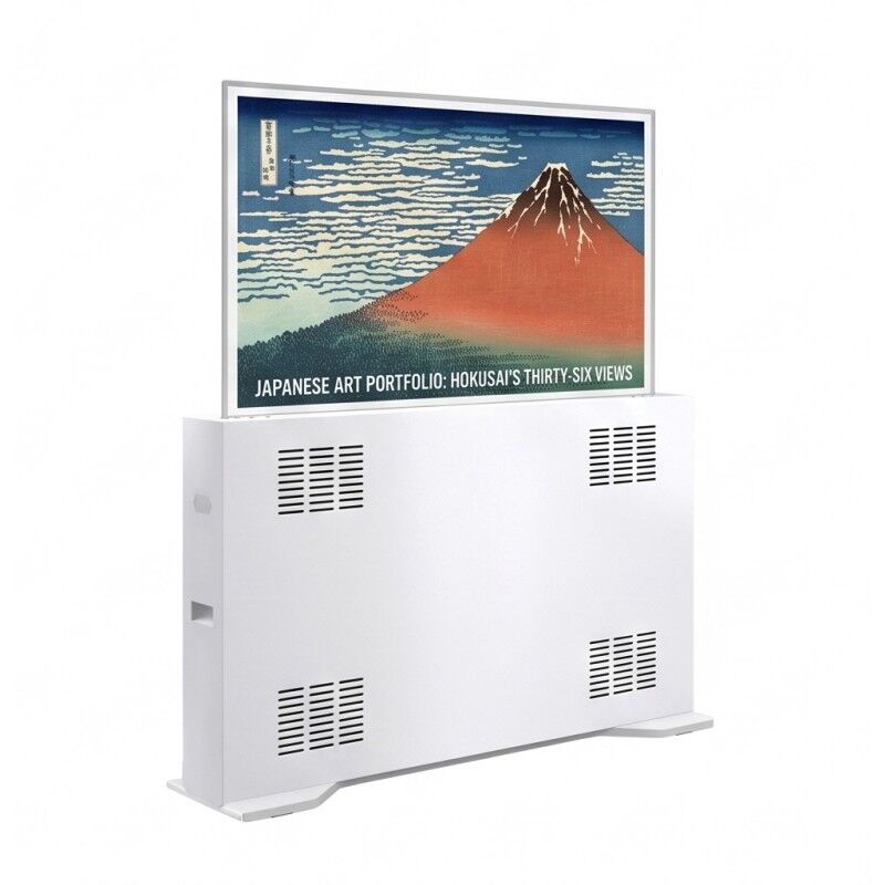 Affichage OLED transparent de 55 pouces pour la présentation de produits de luxe