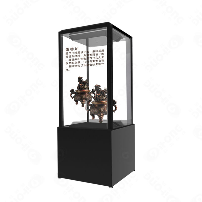 Affichage culturel OLED transparent de 55 pouces pour les expositions historiques et éducatives