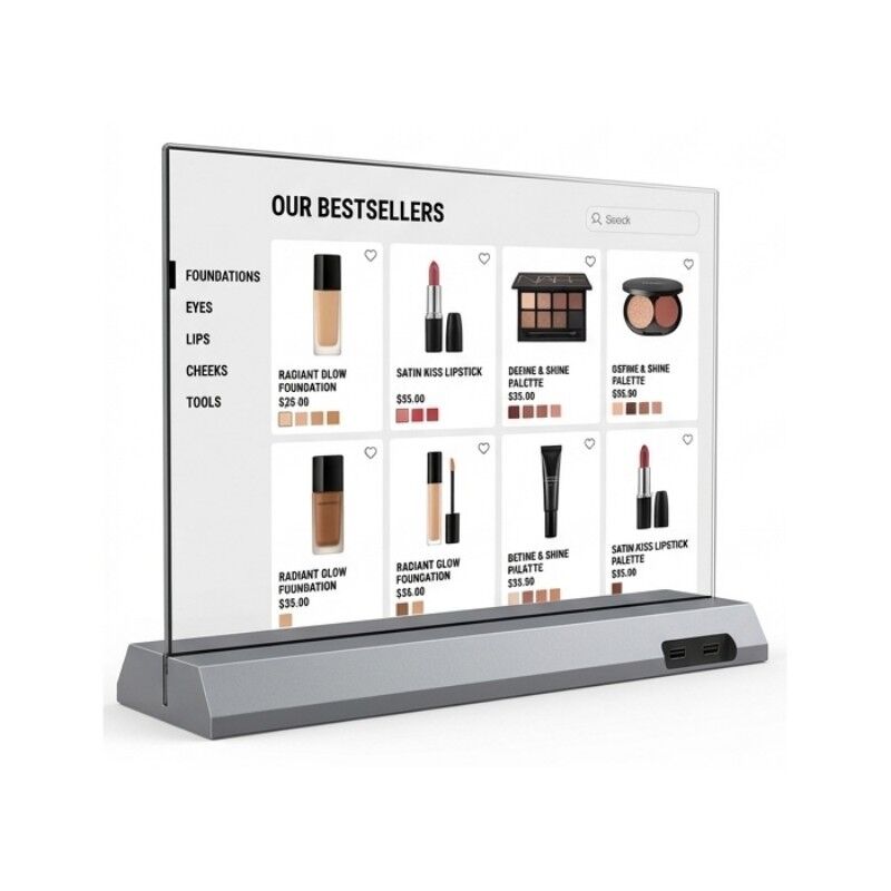 55 Inch Indoor transparent oled touch screen 1920x1080 Resolution 10-Bit Color Depth Windows System OEM Option 1 Year