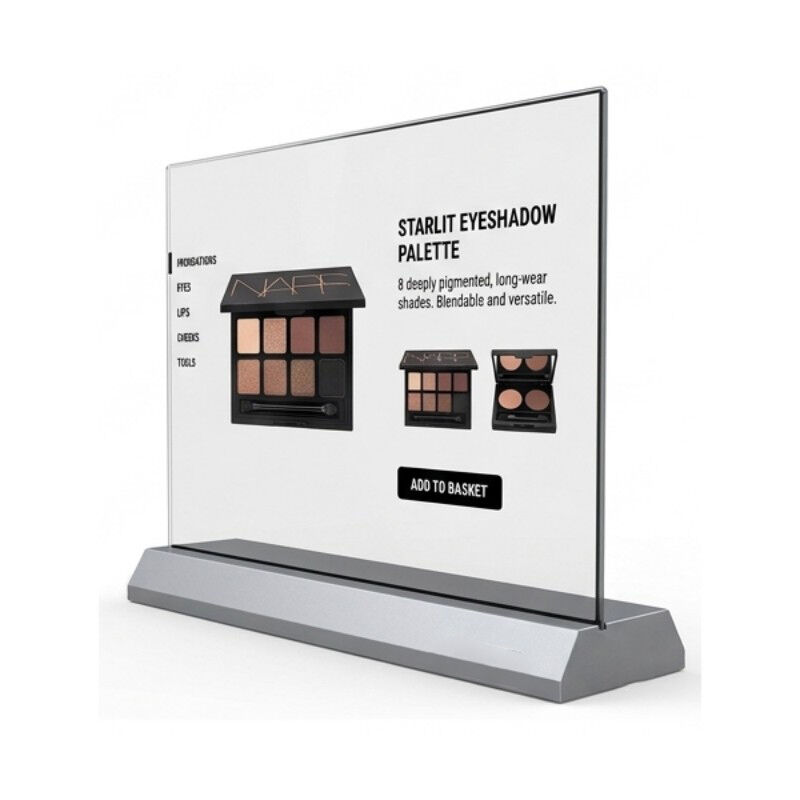 55 Inch Indoor transparent oled touch screen 1920x1080 Resolution 10-Bit Color Depth Windows System OEM Option 1 Year