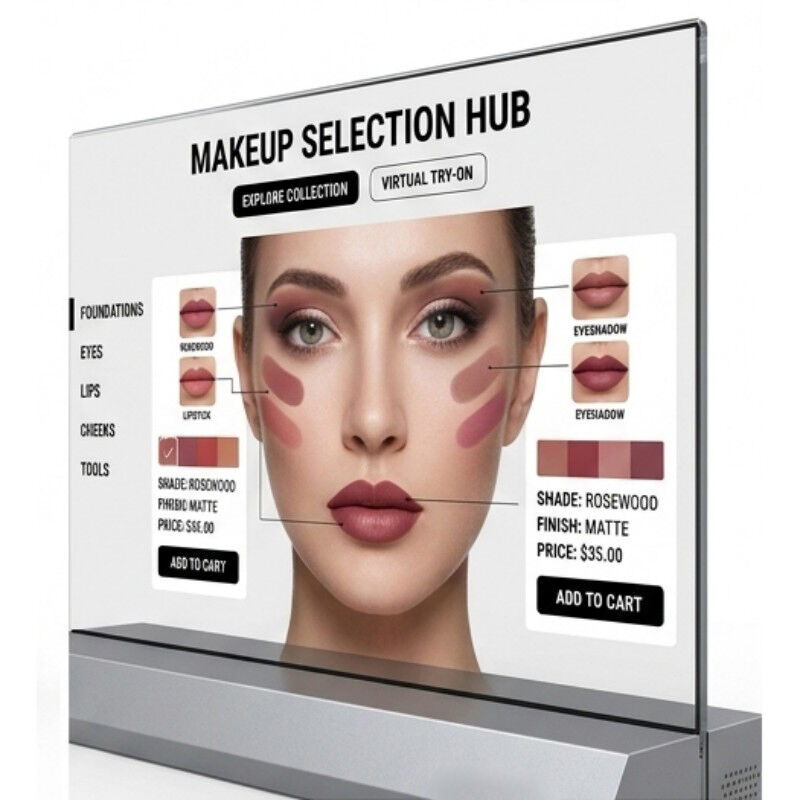 55 Inch Indoor transparent oled touch screen 1920x1080 Resolution 10-Bit Color Depth Windows System OEM Option 1 Year