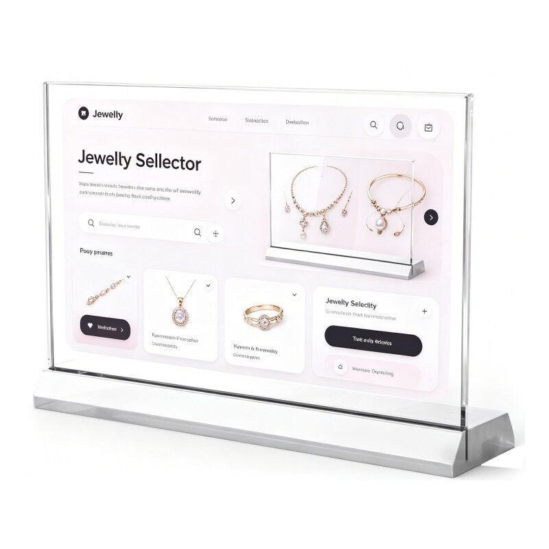 Écran TV OLED transparent polychrome 4K haute luminosité de 55 pouces pour les applications d'affichage numérique haut de gamme