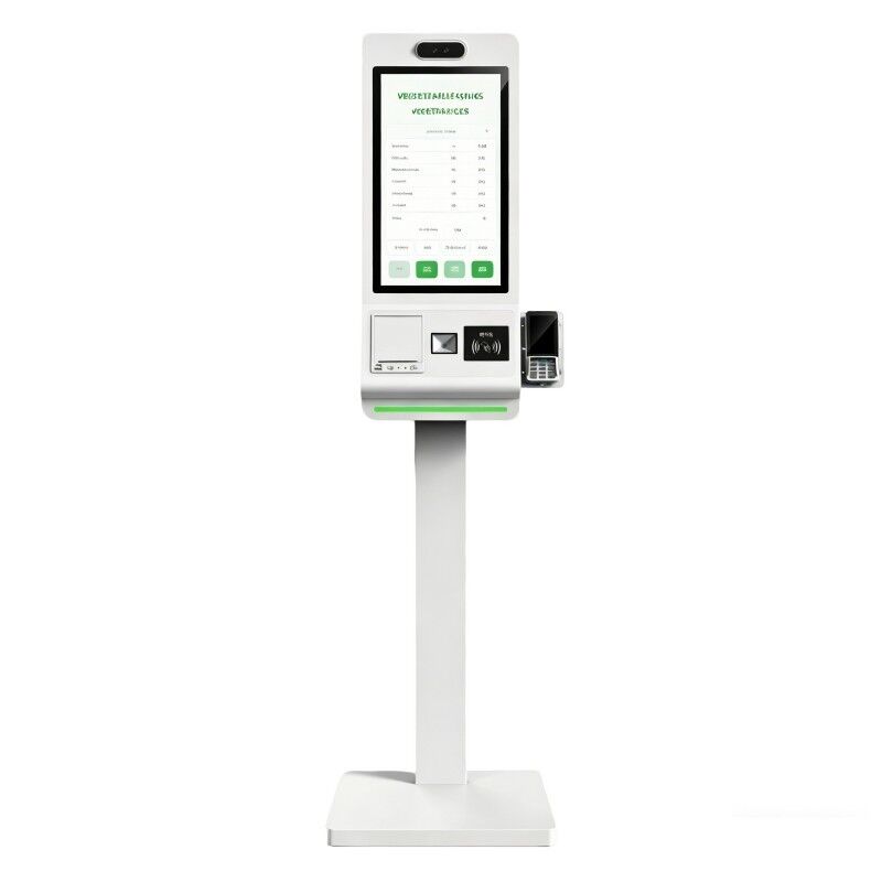 21.5 Inch Modular Configuration Self Ordering Machine Kiosk QR Scanner Pos Printer Rfid Reader Self Service Kiosk for Restaurant