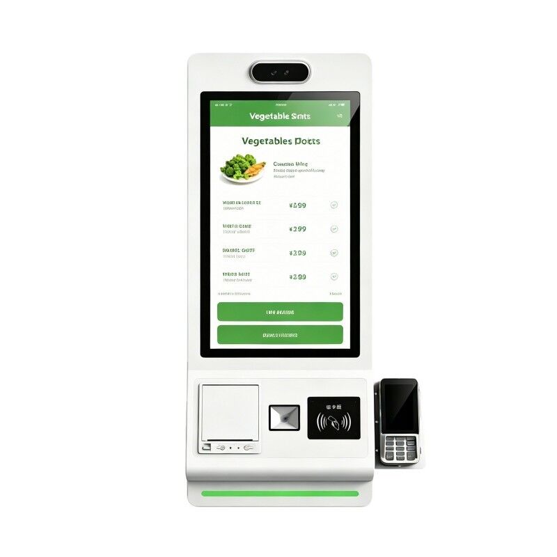 21.5 Inch Modular Configuration Self Ordering Machine Kiosk QR Scanner Pos Printer Rfid Reader Self Service Kiosk for Restaurant