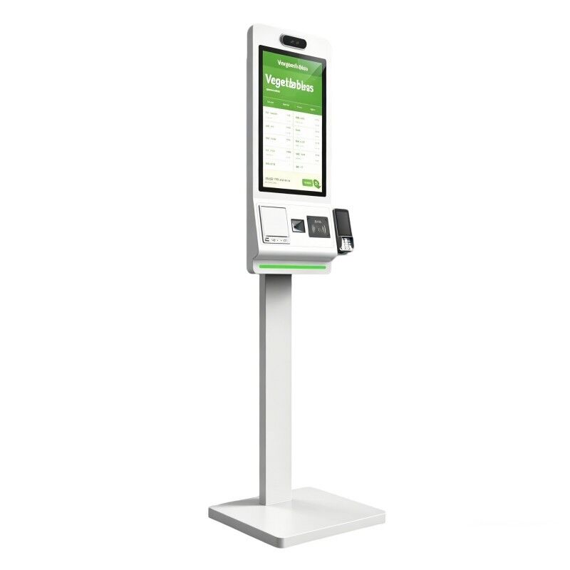 21.5 Inch Modular Configuration Self Ordering Machine Kiosk QR Scanner Pos Printer Rfid Reader Self Service Kiosk for Restaurant