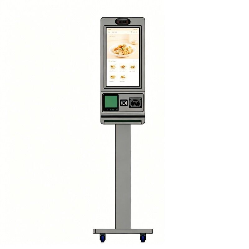 21.5 Inch Automatic Touch Screen Self-service Payment Kiosk Food Self Ordering Machine for Restaurant