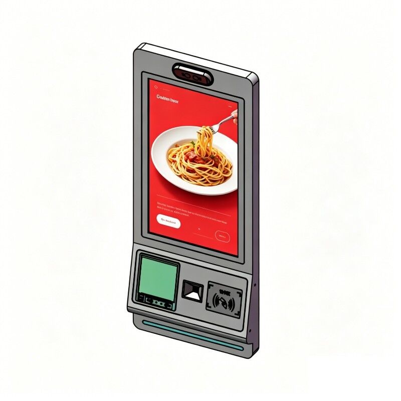 21.5 Inch Self-Service Kiosk Machine with Capacitive Touchscreen for Self-Service Ordering & Payment