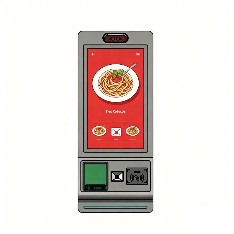 21.5 Inch Self-Service Kiosk Machine with Capacitive Touchscreen for Self-Service Ordering & Payment