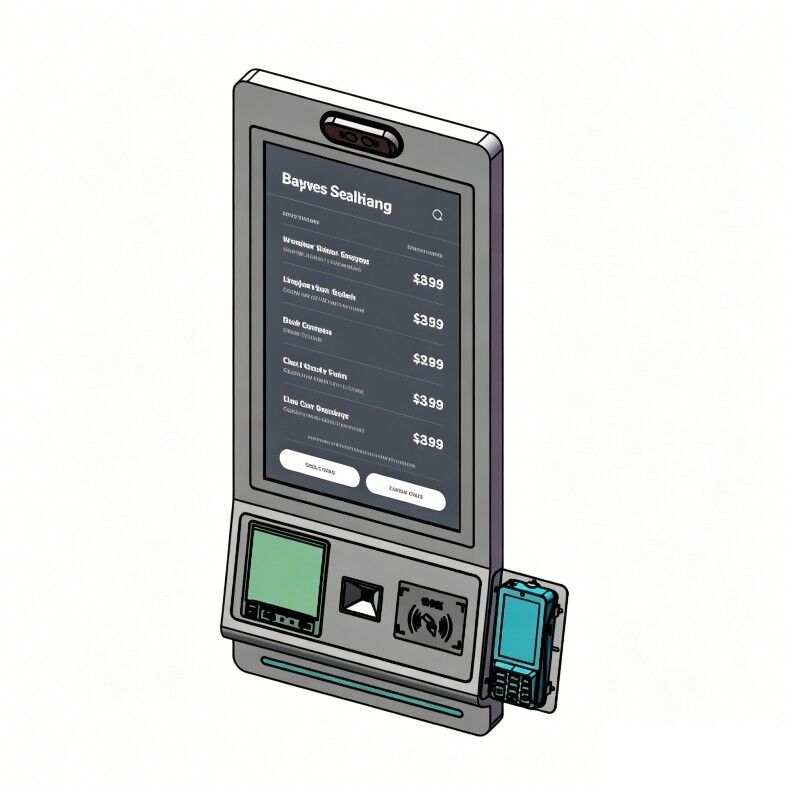 23.6 Inch Self-Service Hospital Clinic Medical Queue Registration with SDK Function Touch Screen Terminal Machine Self Ordering Kiosk