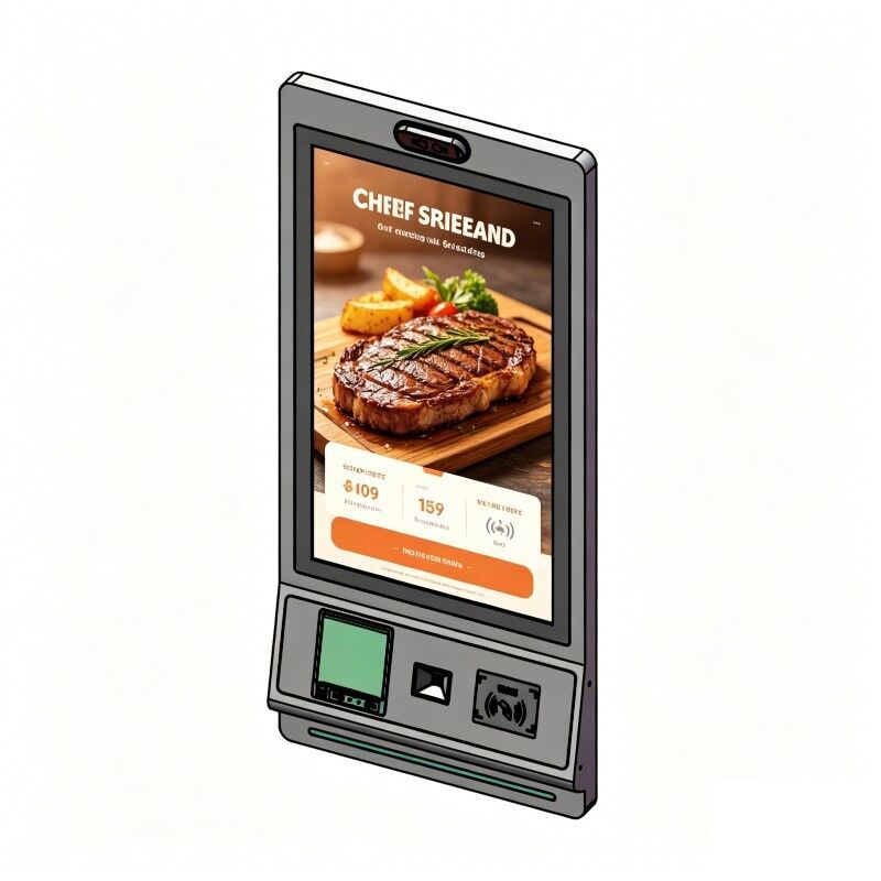 32 inch Vertical Touch Self Ordering Kiosk Pos System Payment Kiosk Machine CE Certified