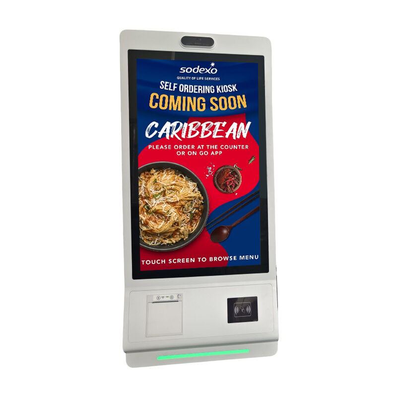 32 Inch Self Service Payment Kiosk Checkout Wall-mounted For Hotel Airport Subway Restaurant