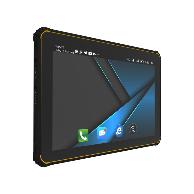 Shock-Resistant Rugged Tablet 10.1 Inch with Charging Dock for Field Data Records
