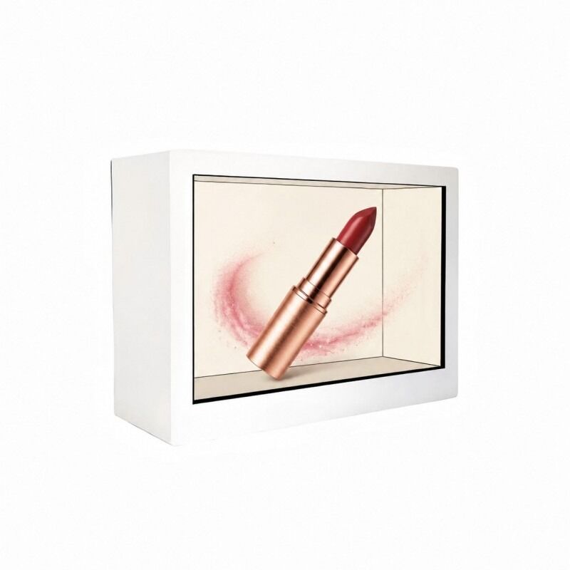 8 Inch Transparent LCD Display Cabinet for Jewelry Retail Product Showcase and Exhibition