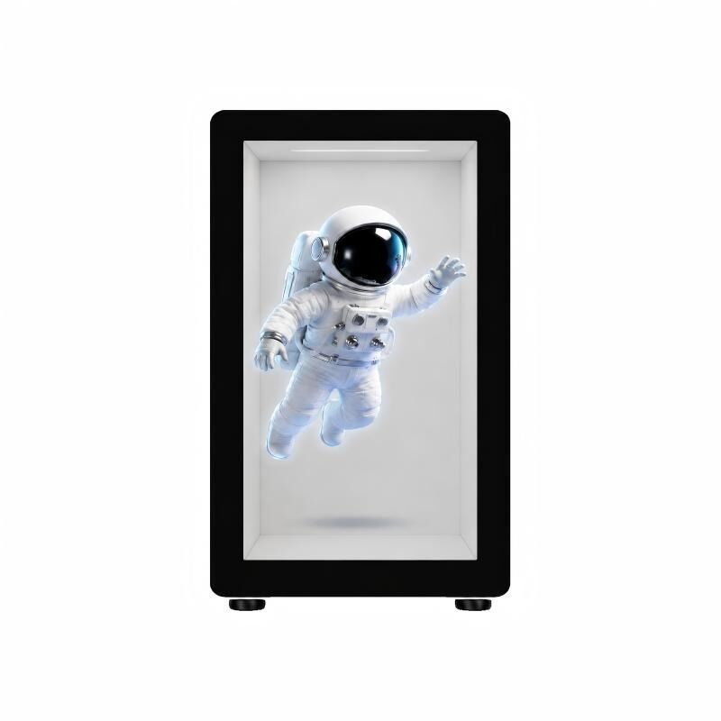 Android/Windows LCD Hologram 10.1 Inch Transparent LCD Showcase for Indoor Exhibition