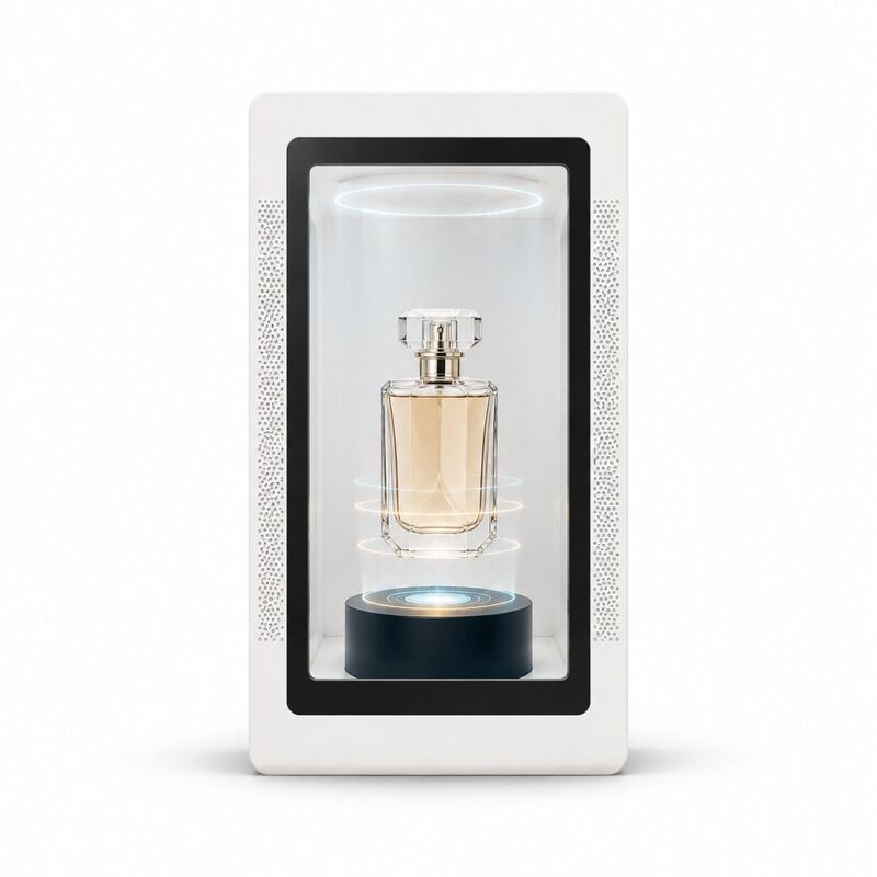 15.6 Inch Transparent Digital Display Cabinet for Brand Showcase and Visual Marketing Display