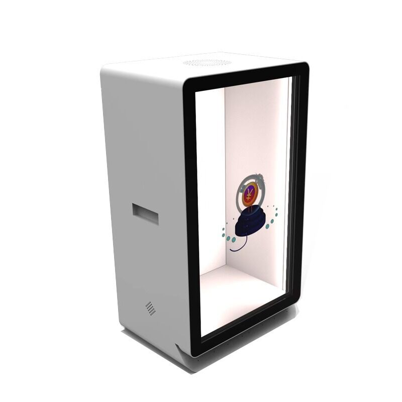 15.6 Inch Transparent Digital Display Cabinet for Brand Showcase and Visual Marketing Display