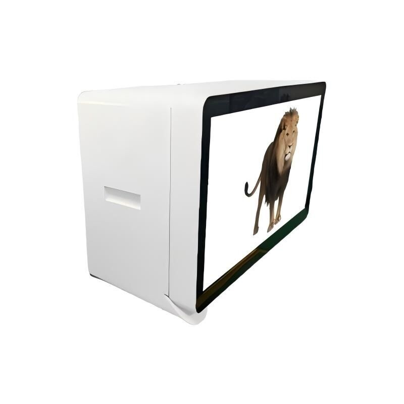 21.5 Inch Transparent Retail Display Cabinet Enhancing Modern Store Product Presentation