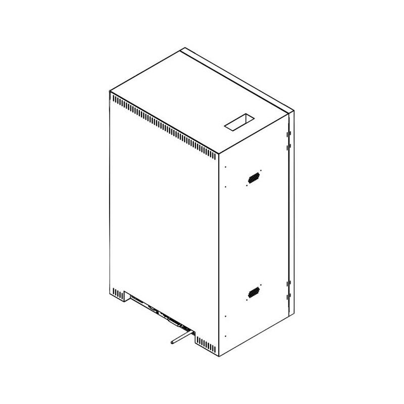 32 Inch See-Through Display Cabinet for Modern Transparent Product Presentation