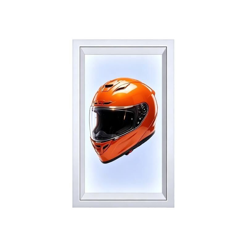 32 Inch See-Through LCD Showcase Creating Wide Visual Displays for Modern Product Presentation